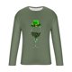 thumbnail image 4 of Blusas y camisas de manga larga y cuello redondo para hombre, camisetas casuales con estampado de moda y cuello redondo, blusas de licra de manga corta para hombre., 4 of 5