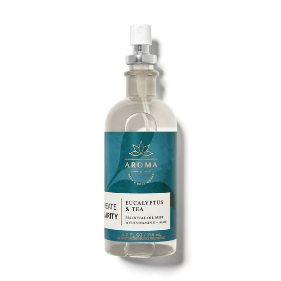 Bath and Body Works Create Clarity Eucalyptus & Tea Essential Oil Mist (5.5 FL OZ / 156 mL)