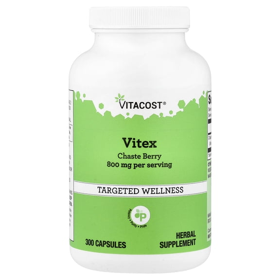 Vitacost Vitex, 300 Capsules (400 mg per Capsule)