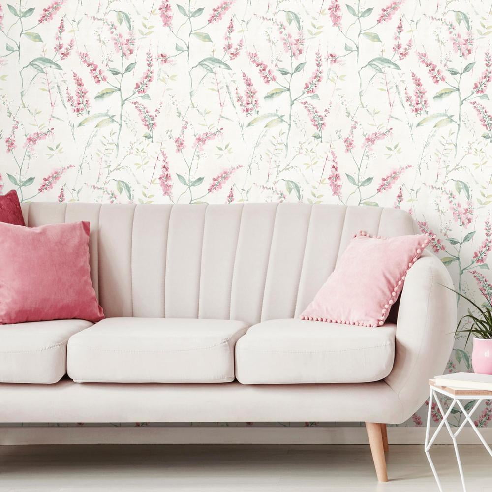 Floral Sprig Peel and Stick Wallpaper