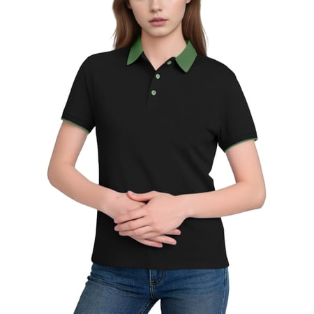 Htigea Women s Short Sleeve Golf Shirts Lightweight Quick Dry Athletic Tees Summer Moisture Wicking Outdoor Sport Tops Army Green XXXXL