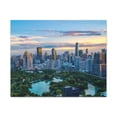 thumbnail image 4 of Bangkok Daytime Skyline Canvas Artwork Breathtaking Stunning Cityscape for Home Decor Ready to Hang, 4 of 18