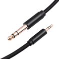 thumbnail image 2 of 3.5mm To 6.35mm Stereo Audio Cable Copper Gilding Audio Line Adapter Accessories, 2 of 9