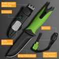 thumbnail image 4 of Plys Multifunction Survival Knife Fixed Blade Outdoor Tactical Knives with Fire Stick and Whistle, Camping Hiking Essentials Gear, 4 of 7