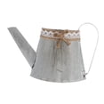 thumbnail image 4 of COSMOBETTY Home Decorative Flower Holder 1Pack Iron Grey Flowerpot for Office 11.4x5.9x1.8in, 4 of 8