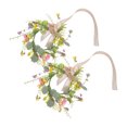 thumbnail image 1 of FOMIYES 2Ud Guirnalda Floral Artificial Para Entrada Y Oficina En Tonos Multicolor, 1 of 6