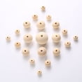 thumbnail image 5 of Cuentas de madera de 4 mm a 50 mm, cuentas de madera de color tronco con orificios grandes, venta de accesorios de joyería, 5 of 5
