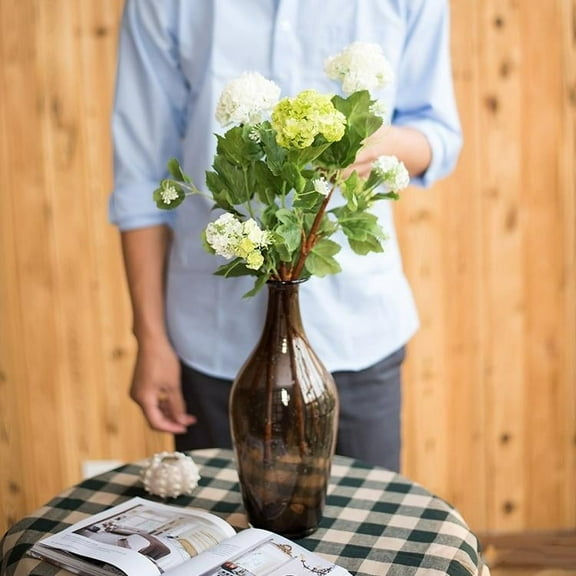 Artificial Flower Hydrangea Double Bloom 31" Tall