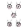 thumbnail image 3 of relayinert Cute Rabbit Deer Shaped Alarm Clock for Bedroom Nordic Style Playful and Endearing Blue Rabbit 5Set, 3 of 6
