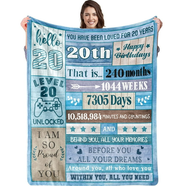 LHSHID 9th Birthday Gifts for Boys 9th birthday blanket for Boy 9 Year Old Boy Gift Ideas Birthday Decorations for Boy Blanket Gifts for 9 Year Old Birthday Gift for Boy Son Grandson 60x80in