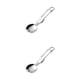 thumbnail image 1 of Wosthever Stainless Steel Spoon Fork Handheld Replacement Camping Picnic Washable Reusable Scoop Outdoor Cooking Foldable BBQ Hiking Como se muestra 2Conjunto, 1 of 6