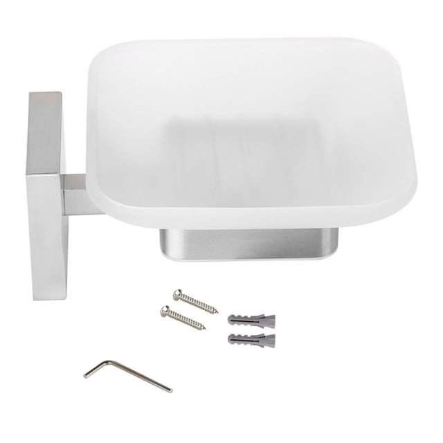 Estante montado en la pared del soporte del jabón del plato de la caja del jabón del cuarto de baño del acero inoxidable