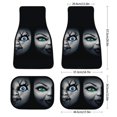 thumbnail image 2 of Bride of Chucky Car Floor Mats 4PC Set Anti Skid Vehicle Floor Mat Car Carpet for Front Rear Seats Universal Auto Interior Accessories, 2 of 8