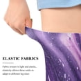 thumbnail image 4 of Iauyy Highly Elastic Women's Trouser Knee High Socks 93% Nylon Breathable and Durable Perfect for Outings, Parties, Home, The Best Gifts for Women The Texture Of Acrylic Paint, 4 of 7