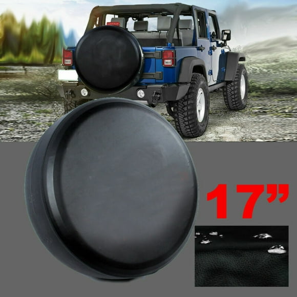 Spare tire cover fits for Jeep for Wrangler 17 inch XL size wheel tire cover O-