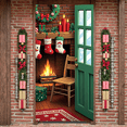 thumbnail image 5 of Christmas Theme Holiday Banner Decorative Design Fireplace Decoration Gift Elements for Home Christmas Party Indoor Decoration, 5 of 9
