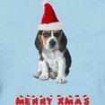 thumbnail image 3 of CafePress - Beagle Christmas Women's Light T Shirt - Women's Classic T-Shirt, 3 of 4