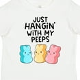 thumbnail image 4 of Inktastic Easter Just Hangin' with My Peeps Boys or Girls Toddler T-Shirt, 4 of 5