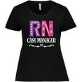 thumbnail image 3 of Inktastic Nurse Case Manager Gift Women's Plus Size T-Shirt, 3 of 5