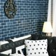 thumbnail image 3 of QUTETN 17.7" X 118" Blue Brick Peel-and-Stick Self-Adhesive Removable 3D Textured Wallpaper for Kitchen Backsplash, Living Room and Bedroom Decor, 3 of 4