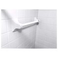 thumbnail image 6 of 24" Towel Bar White Glazed Ceramic Tub Shower Bath Accessories Wall Bath (THINSET OR Adhesive Mount, NO Need for Hardware, IT is NOT SELF-Adhesive), 6 of 9