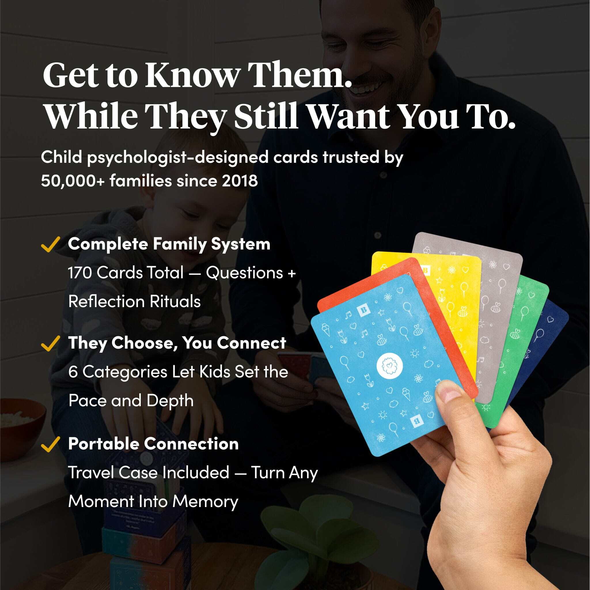 BestSelf Co. Little Talk Deck - Kids Conversation Starter Cards