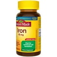 Nature Made Iron 65 mg (325 mg Ferrous Sulfate) Tablets, Dietary