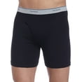 thumbnail image 2 of Fruit of the Loom Men's Boxer Briefs , Black/Grey, Small(Pack of 4), 2 of 2