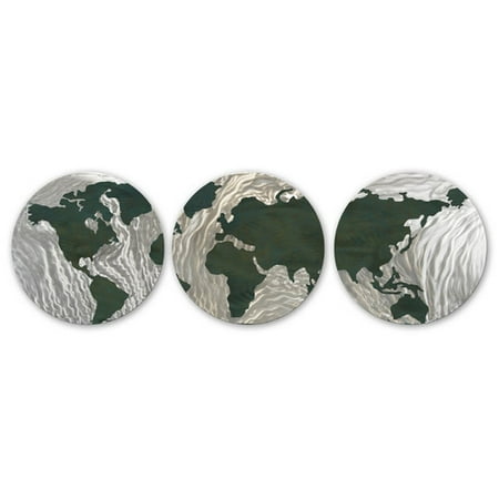 All My Walls 3 Piece Globular Wall D cor Set