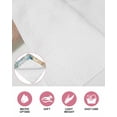 thumbnail image 6 of Starfish Coastal Kitchen Dish Towels for Drying Dishes Set of 4, Summer Ocean Coral Conch Seagrass Vintage Brown Waffle Weave Microfiber Hand Tea Bathroom Towels Quick Dry & Absorbent Towel 15.7x23.6, 6 of 7