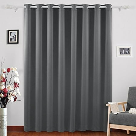 Deconovo Blackout Drapes Blind Curtain Thermal Insulated Wide