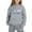 Grey, variant on WOYY Toddler Girls 2 Piece Casual Active Hoodie Sweatpants Outfits Sweatsuit, Sizes 2-3T