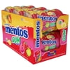Mentos Gum Red Fruit and Lime-Tropical 50 piece Curvy Bottle - Pack of 6