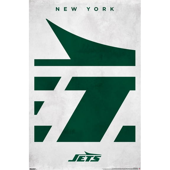 NFL New York Jets - Logo 25 Wall Poster, 22.375" x 34"