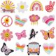 thumbnail image 1 of 16PCS Embroidered Iron On Patches, Assorted Styles Embroidered Patches Cute Iron On Patch Applique for Clothes, Dress, Hats, Bag, 1 of 5