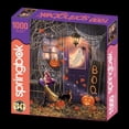 thumbnail image 2 of Puzzle Springbok Boo! Escena de porche de Halloween de 1000 piezas, 2 of 8