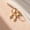 F232-B, variant on Stainless Steel CZ 18K Gold Plated Full Drill Snake Hoop Earrings - Seductive & Sophisticated for Every Occasion