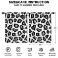 thumbnail image 2 of Blackout Kids Curtains,Black Leopard Pattern Childrens Insulated Curtains Set Of 2,Bedroom Essentials,Toddler Room Decor 42"x54", 2 of 5