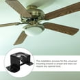 thumbnail image 2 of MasteelfCA Electric Ceiling Fan Hanging Bracket Hanging Ceiling Fan Mount Iron Ceiling Fan Mount, 2 of 9
