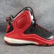 thumbnail image 2 of Adi - das Shoes Mens 7.5 Sneakers D Rose 5 Boost Red Black Athletic Basketball High, 2 of 6