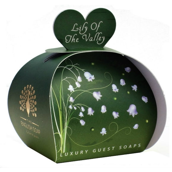The English Soap Company Luxury Guest Soap Lily 2oz