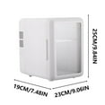 thumbnail image 3 of Skincare Fridge - 4L Makeup Fridge for Refrigerating Makeup, Skincare and Food, Mini Fridge for Bedroom, Office and Car, Cooler and Warmer, Beverage Cooler, 3 of 9