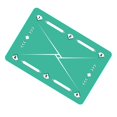 thumbnail image 4 of Almencla Tapis d'Entraînement de Football Contrôle du Ballon pour Enfants Athlètes Adultes Vert, 4 of 8