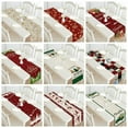 thumbnail image 1 of Christmas Table Runner Cotton Linen-Winter Dinner Scarf Decor Long 72 Inch, 1 of 16