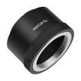 thumbnail image 3 of Anillo adaptador de lente Anillo adaptador de montura de lente manual Aleación de aluminio para lente con montura T2 a cámara sin espejo con montura Canon EOS M1/M2/M3/M5/M6/M6 Mark II/M10/M50/M100/M2 Maboto  Anillo adaptador de lente, 3 of 7