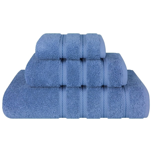 Juego de toallas American Soft Linen Premium de 3 piezas, 100% algodón