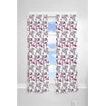 thumbnail image 2 of Monster High Flying Spirit Girls Bedroom Sheer Curtain Panel, 63" length, 2 of 5