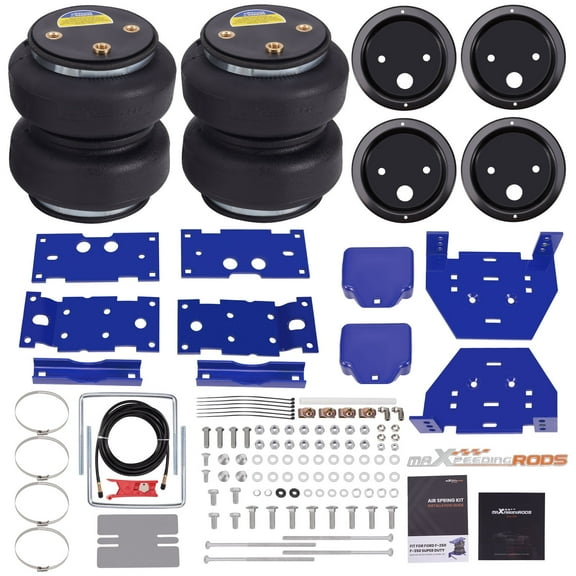 maXpeedingrods 5000 lbs Air Suspension Bags Kit for Ford F-250 F-350 2017-2019 F-450 2017-2024 Super Duty 4WD Rear Air Spring Kit