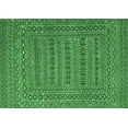 thumbnail image 1 of Ahgly Company Indoor Rectangle Southwestern Emerald Green Country Area Rugs, 8' x 12', 1 of 4