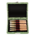 thumbnail image 2 of Greensen Wooden + Silk Cloth Cover Reed Case Holder Storage Box for 6pcs Oboe Reeds, Oboe Reeds Box,Reed Box, 2 of 9
